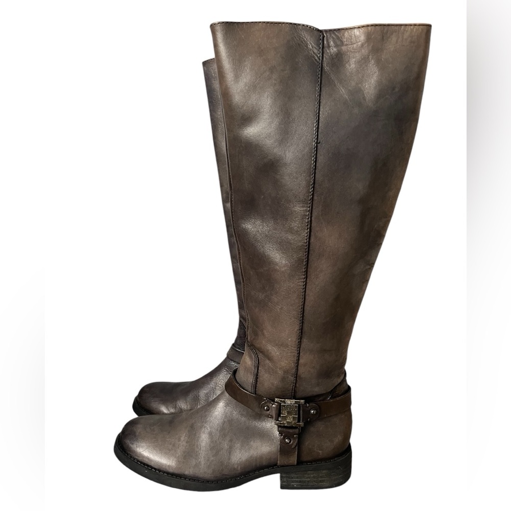 Vince Camuto Farren Leather Knee High Riding Boot Equestrian Style Sz 6.5
